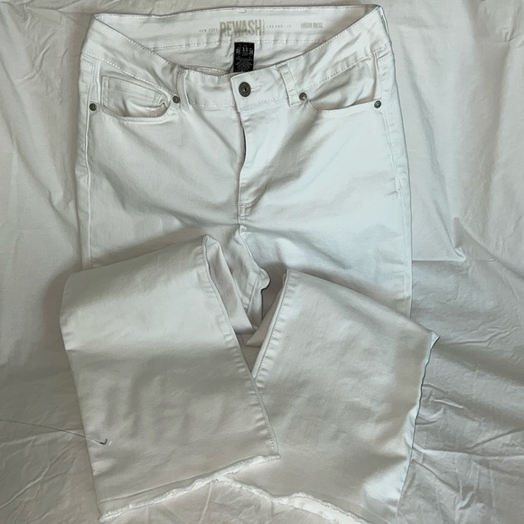 REWASH High Rise Jeans White - Picture 2 of 7